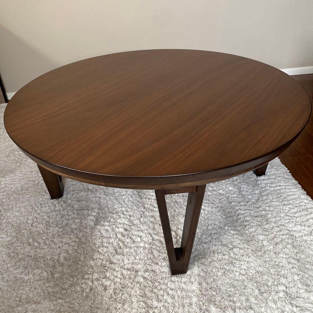 家具調コタツ　丸型　直径９０センチ