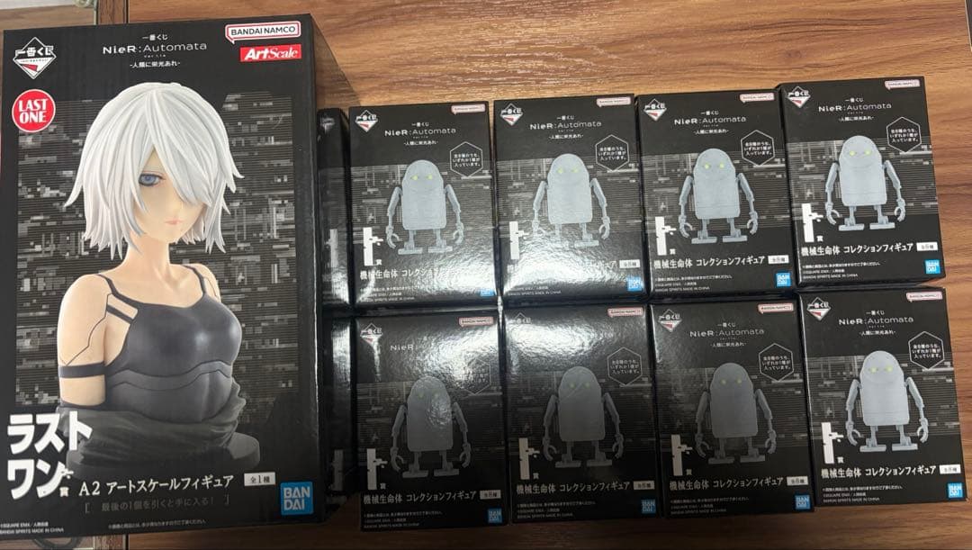 本日限定値下げ一番くじ　ニーアオートマタ ラストワン他セット 新品未開封送料込み