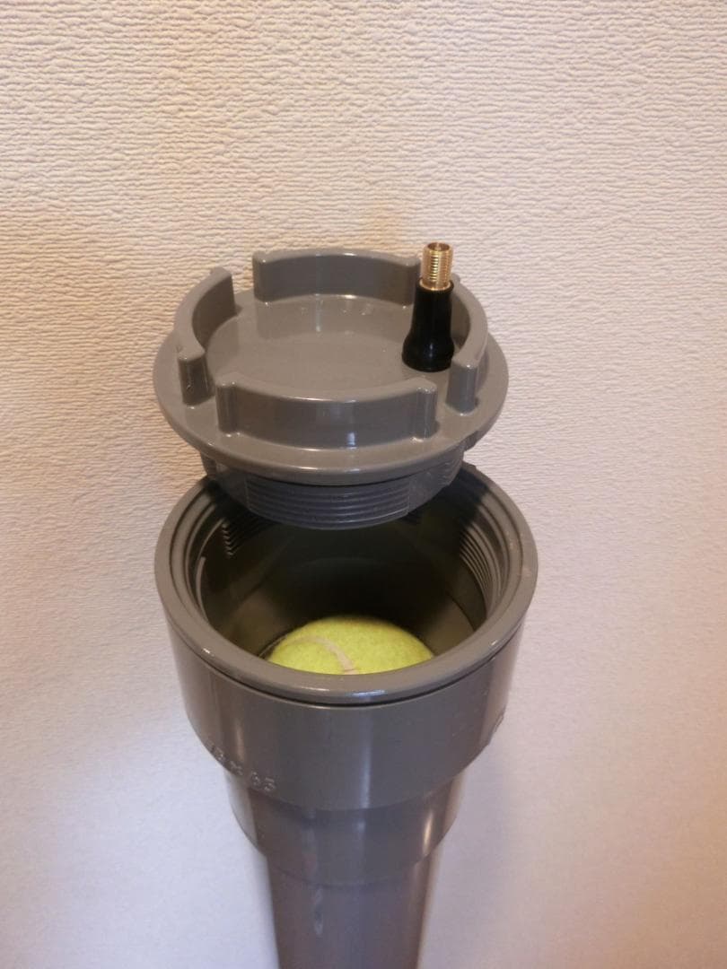 ３本版 テニスボール圧力保持器 加圧容器（計４８球収納）