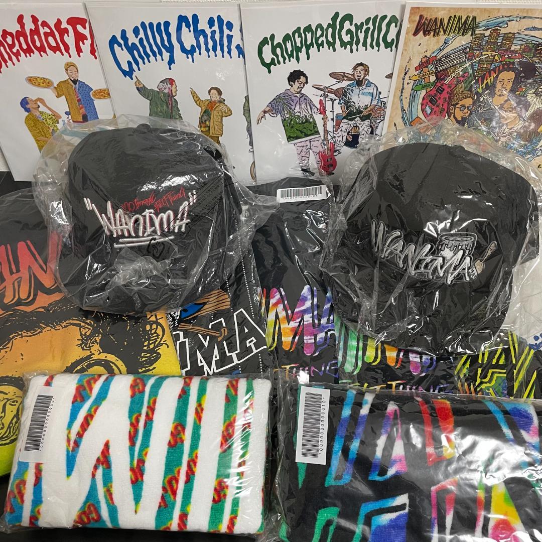 WANIMA Tシャツ6枚メガジャケット4枚フェイスタオル2枚キャップ2個セット