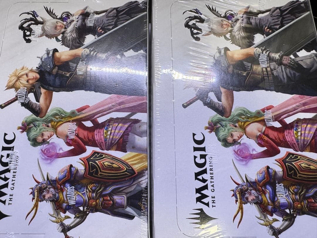 新品未開封シュリンク付き MTG FF 日本語版 2箱プレイブースター