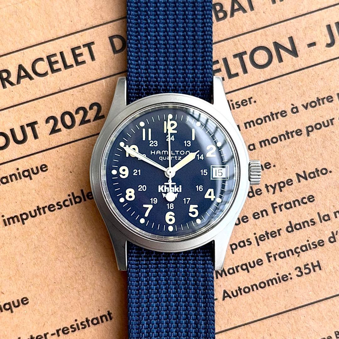 最終値下げ Hamilton Khaki 9797 カーキ ミリタリーウォッチ