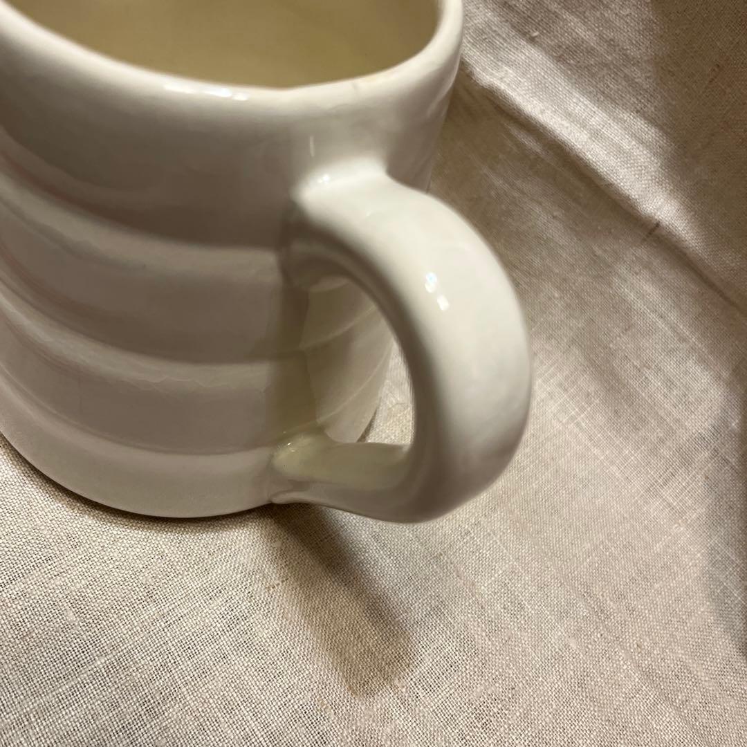 フランスアンティーク　ジアン　白　ジャグ　ピシェ　ピッチャー