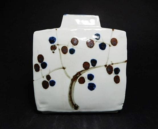 人間国宝 加藤卓男 梅扁壷 M263