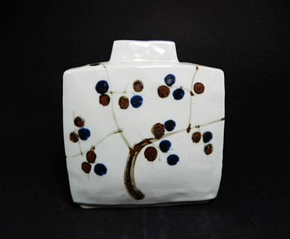 人間国宝 加藤卓男 梅扁壷 M263