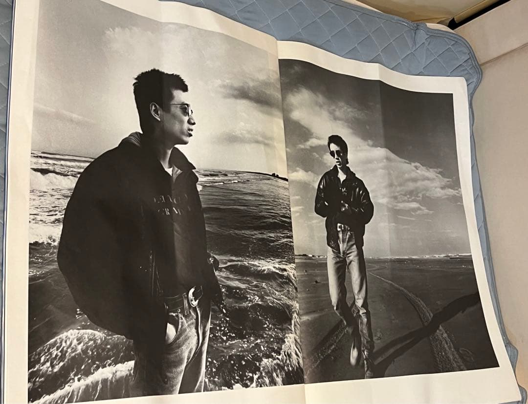 NEVER CHANGE 長渕剛　大判パンフレット　袋付き