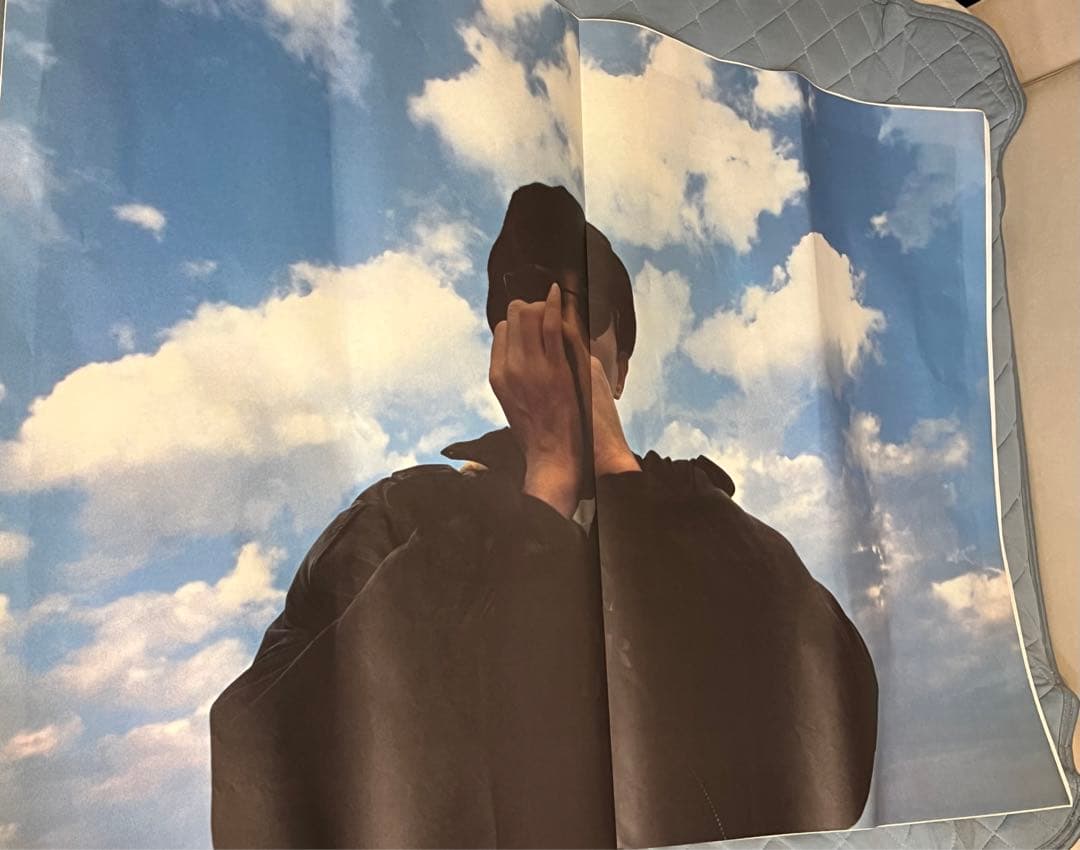 NEVER CHANGE 長渕剛　大判パンフレット　袋付き