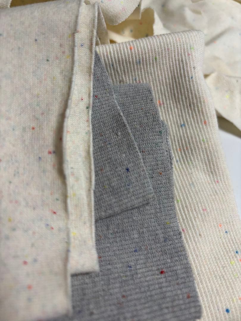 暖かいフリース生地