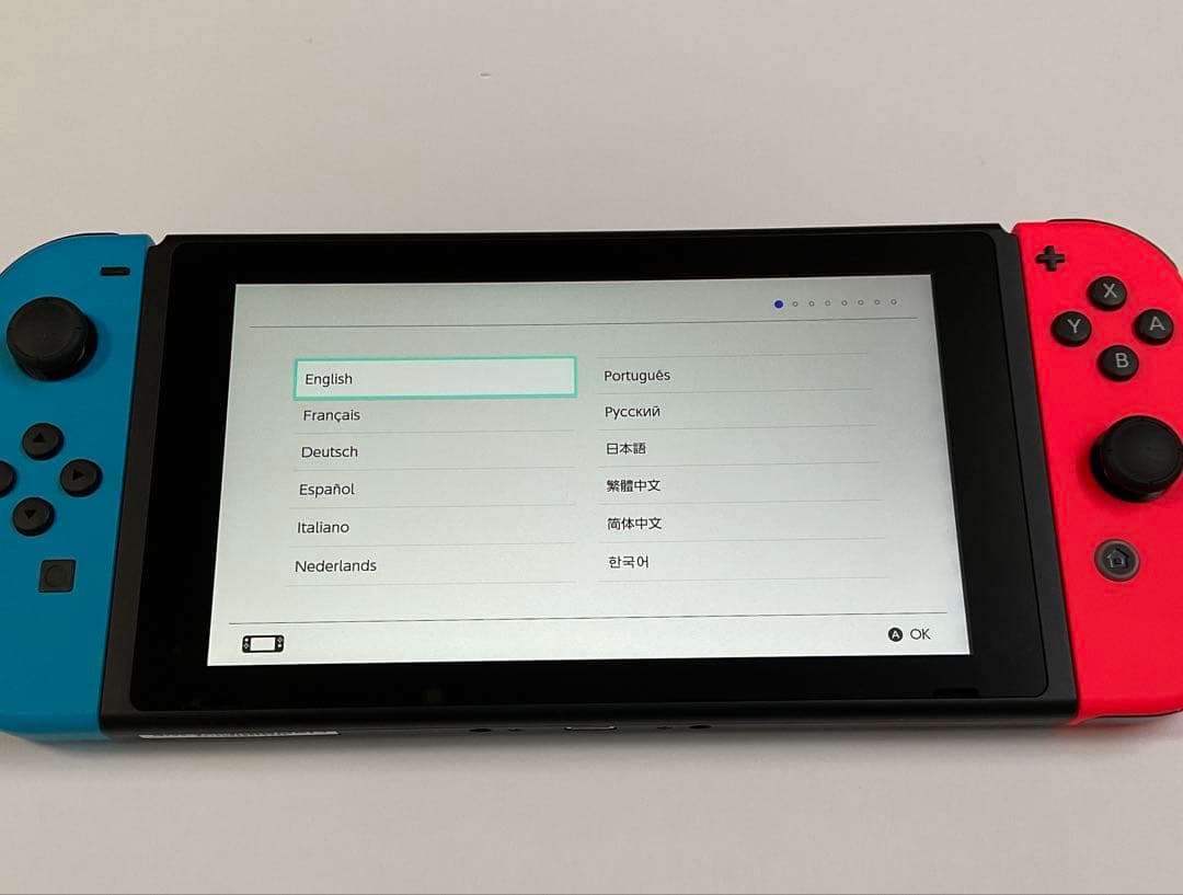 任天堂SWITCH本体 【美品】