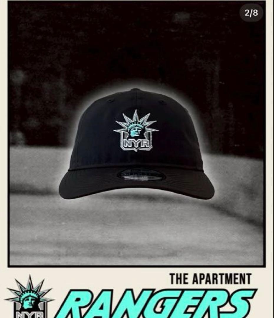 NEW ERA RANGERS ベースボールキャップ ブラック