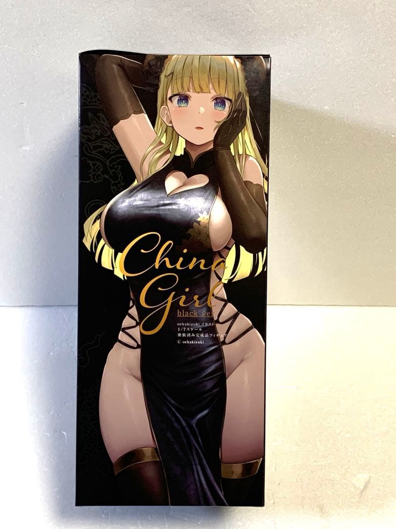 チャイナ娘（黒ver.）フィギュア　oekakizuki（新品未開封品）