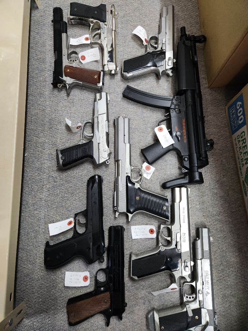 東京マルイなど ジャンクエアガン 10点セット