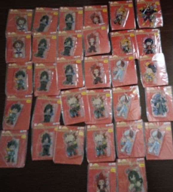 僕のヒーローアカデミア クリアアートキーホルダー