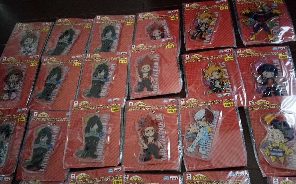 僕のヒーローアカデミア クリアアートキーホルダー