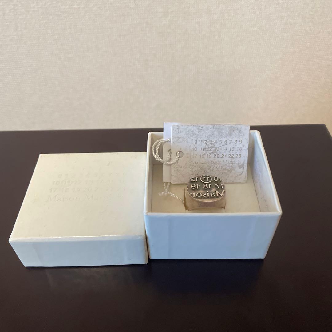 Maison Margiela カレンダーリング　シグネットリング　20〜21号