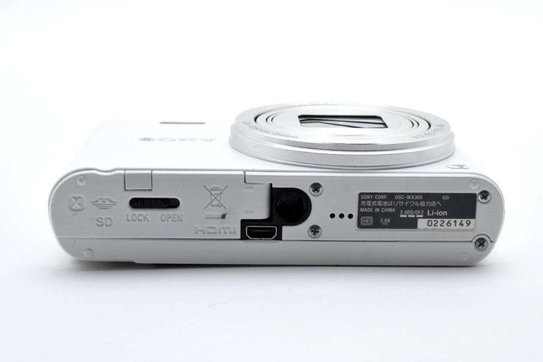 ソニー　SONY Cyber-shot DSC-WX300 ホワイト