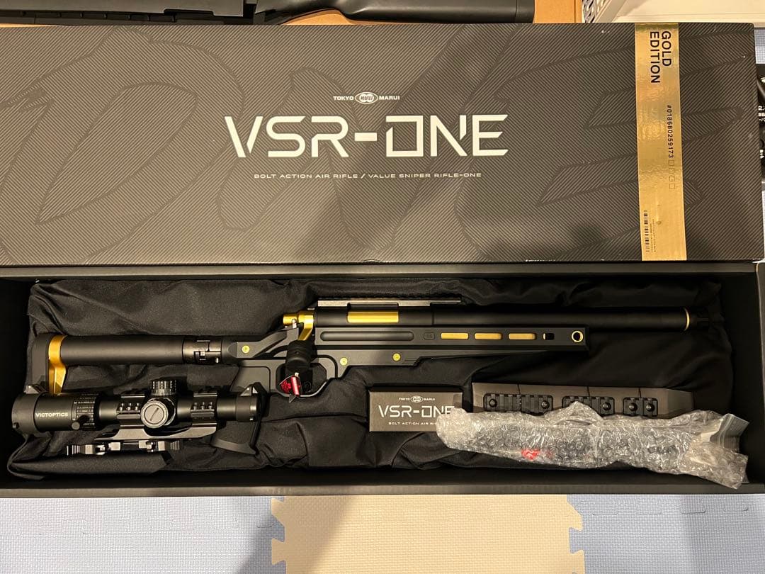 東京マルイ VSR-ONE ゴールドエディション 内部カスタム品