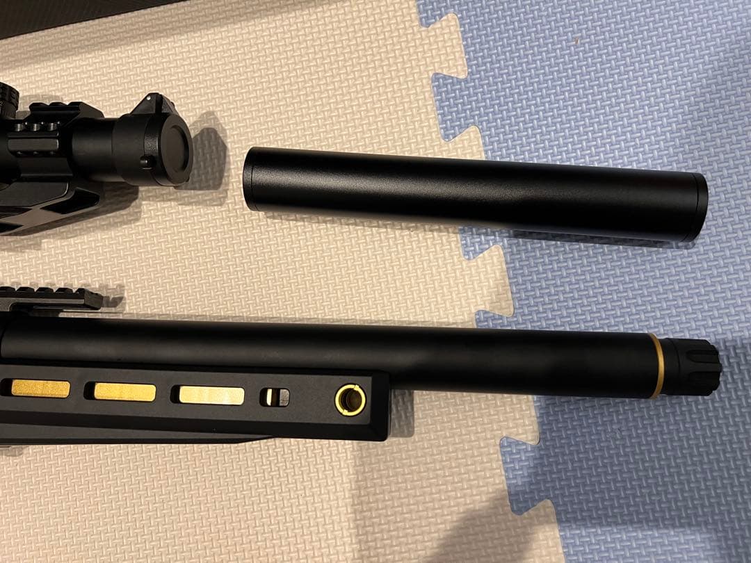 東京マルイ VSR-ONE ゴールドエディション 内部カスタム品