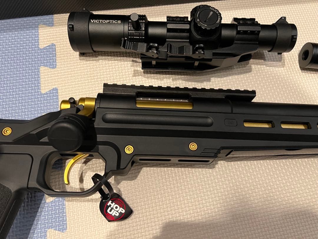 東京マルイ VSR-ONE ゴールドエディション 内部カスタム品