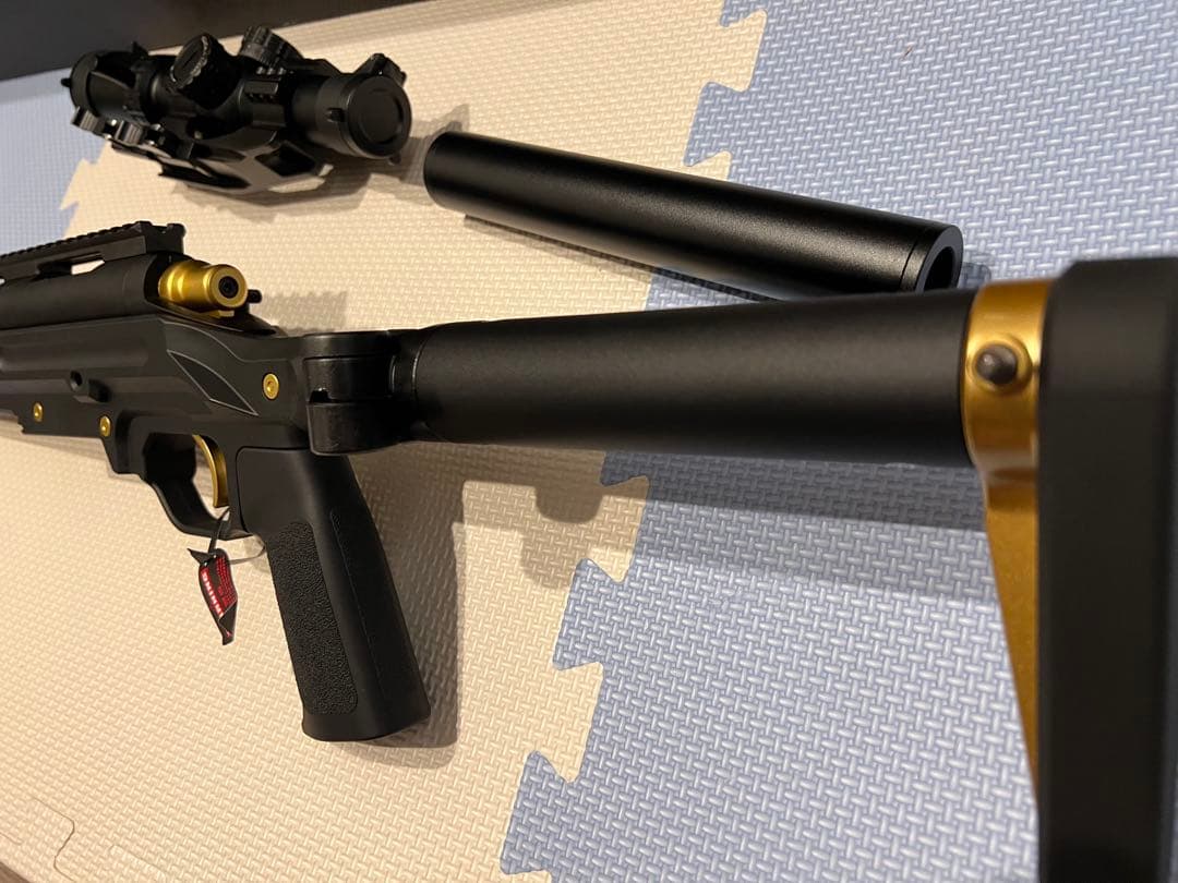 東京マルイ VSR-ONE ゴールドエディション 内部カスタム品