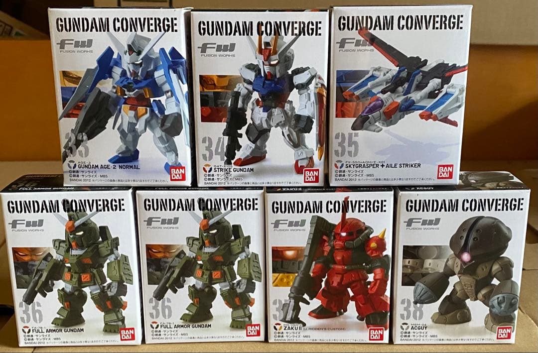 新品未開封　FW GUNDAM CONVERGE 6 ガンダムコンバージ　セット