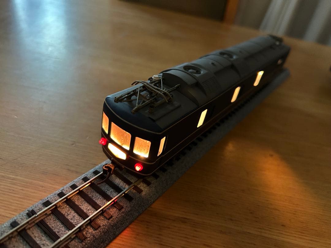 【金属製：内装付】KATSUMI HOゲージ鉄道模型20系ブルートレイン7両組