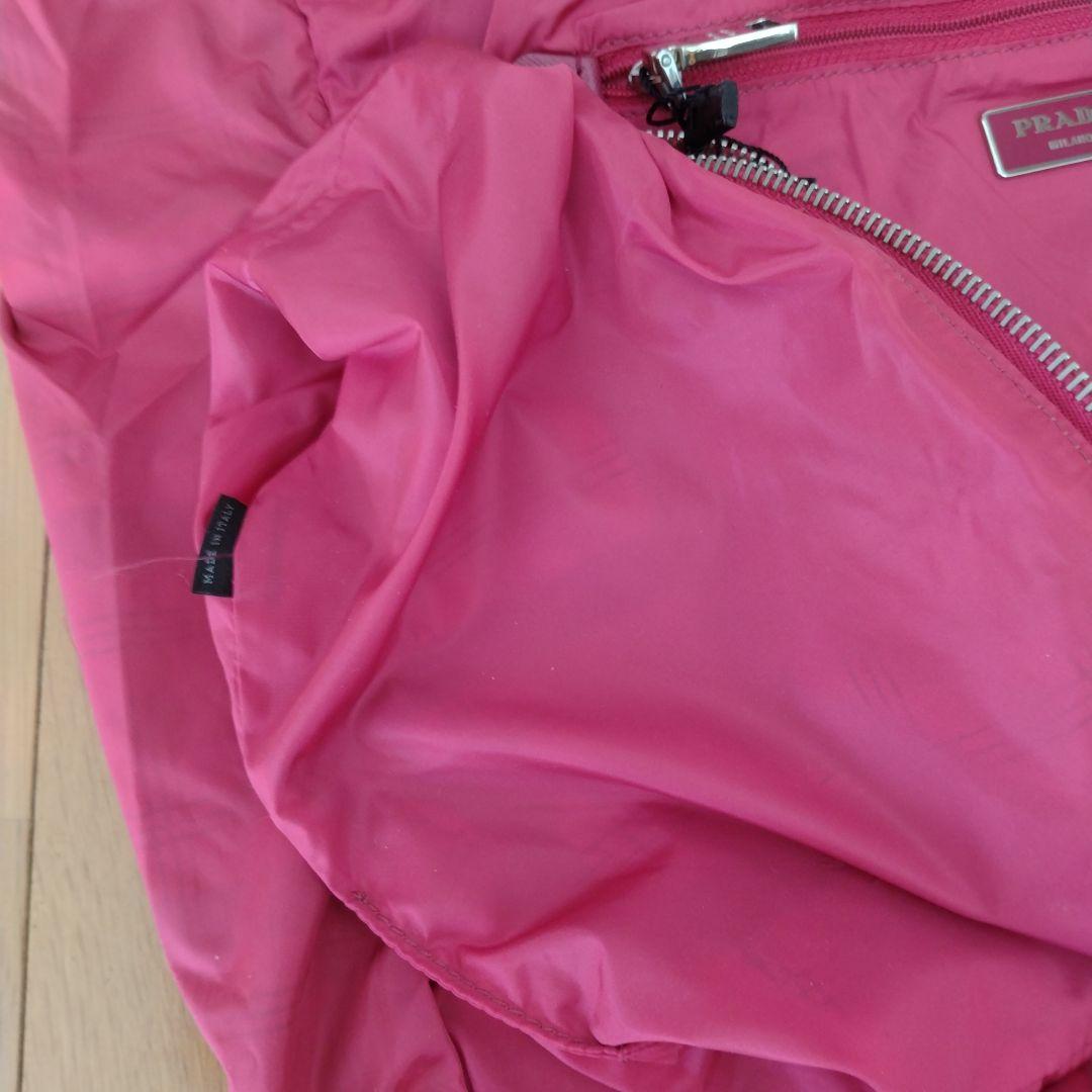 PRADA チェック柄BYOBAGバッグ ポーチ付き