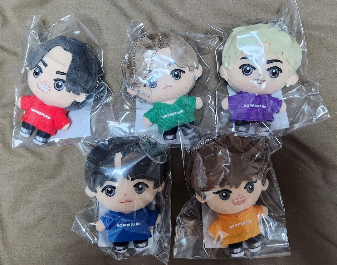 コムドット NO PREPARE ぬいぐるみ セット