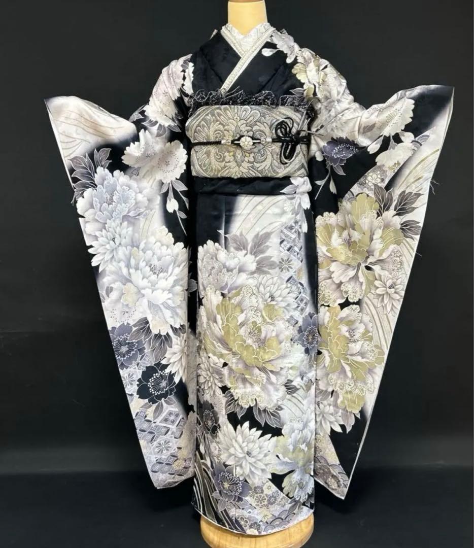 S*様 振袖二枚未仕立て　胴裏二枚