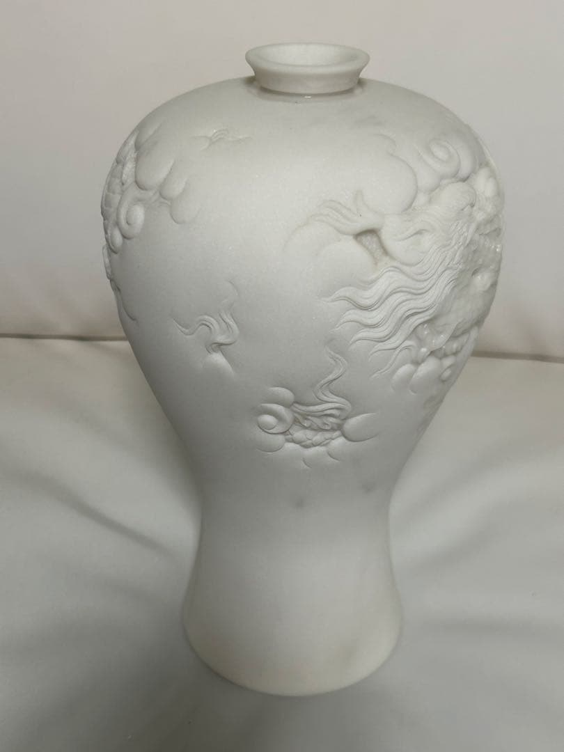 大理石　龍壺　高麗型