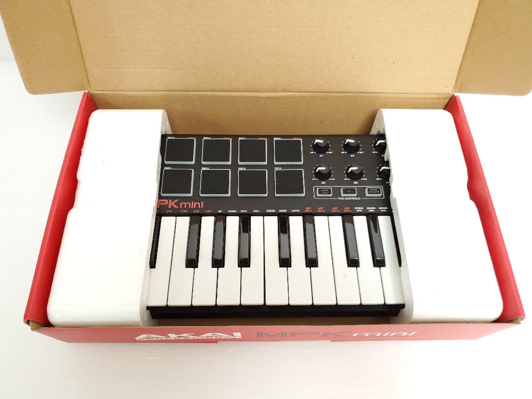 AKAI MPK mini MK2 美品　midi キーボード　動作確認済み