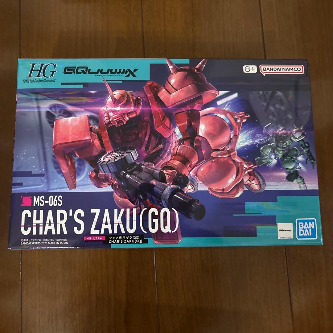 HG　機動戦士ガンダムジークアクスガンプラセット　白いガンダム　ザクGQ版