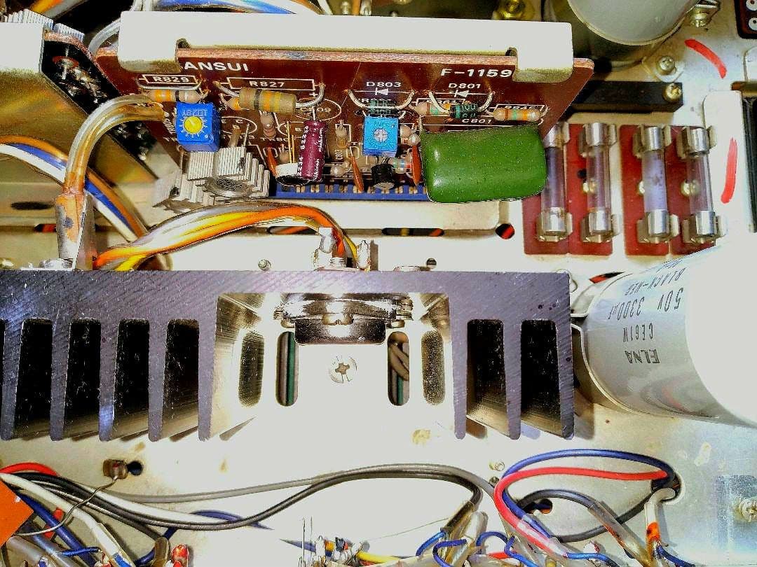 サンスイAU-666プリメインアンプ中古(OH済)