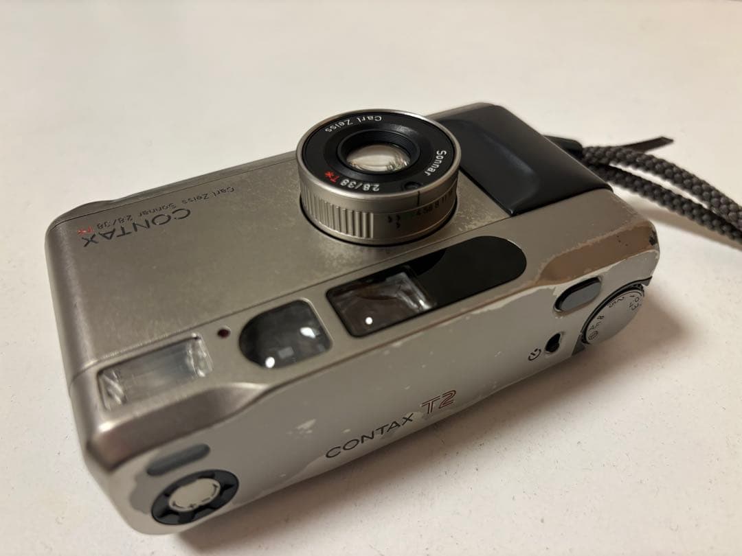 CONTAX T2 【動作確認済・データバック付・取扱説明書付き】