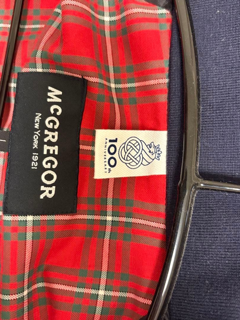 レオノア【未着用】McGregor ネイビー 100年デザインジャンパーL