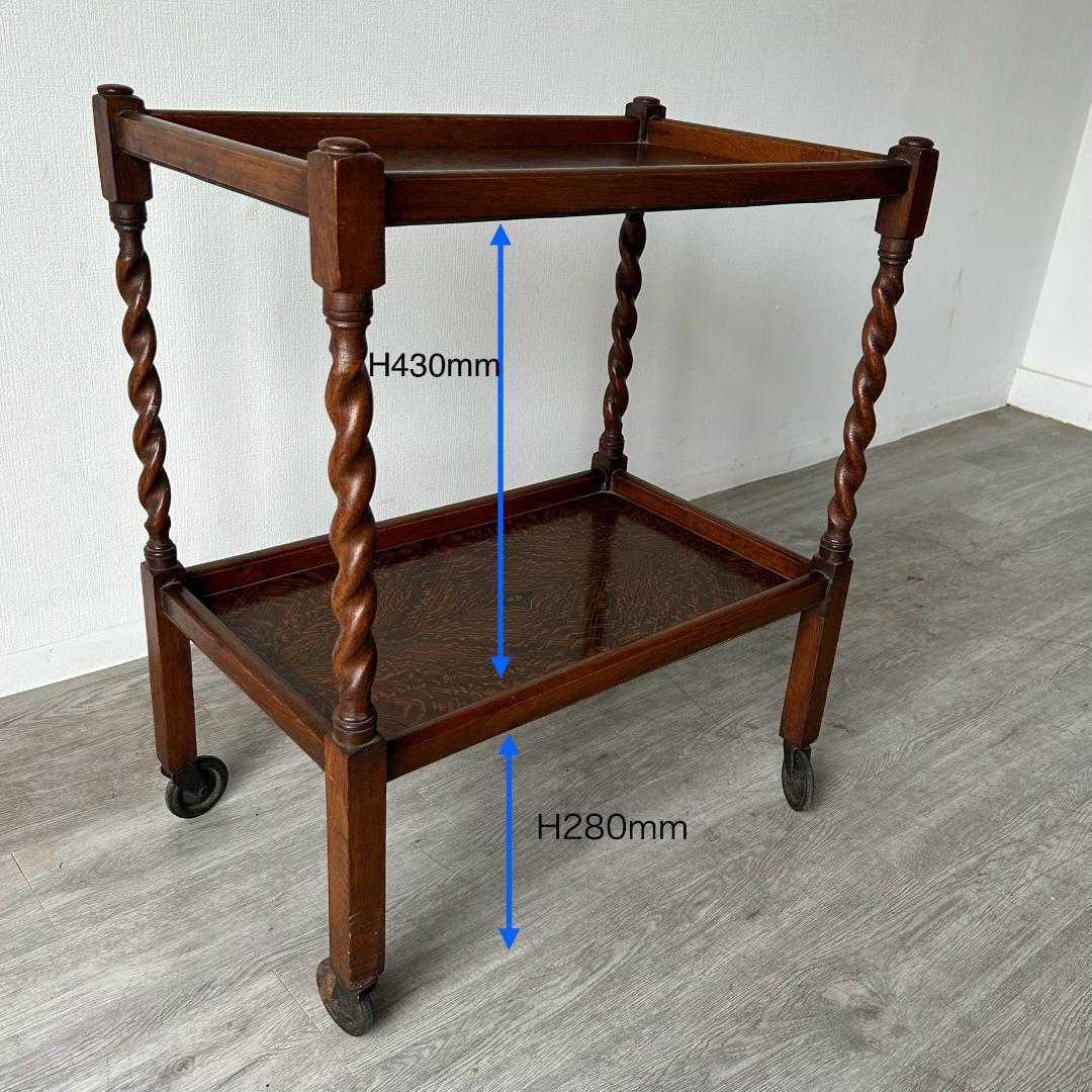 【最終値下げ】アンティーク 家具 ティー トローリー 英国 189A