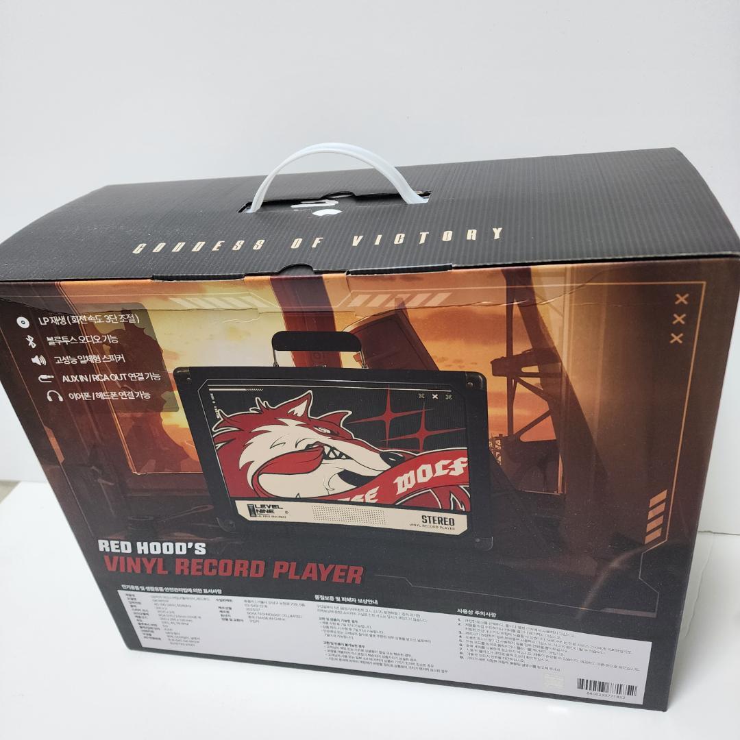 ★期間限定★ NIKKE レッドフード LPプレイヤー レコード セット