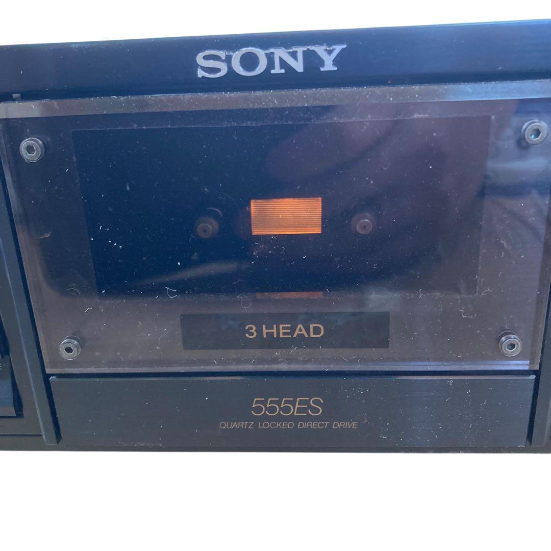 SONY TC-K555ESX 3HEAD カセットデッキ 日本製　動作未確認
