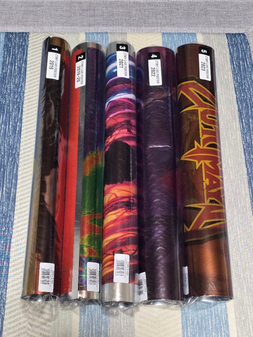 ずとまよ　ライブメタリックポスター 5 Set 2019-2023