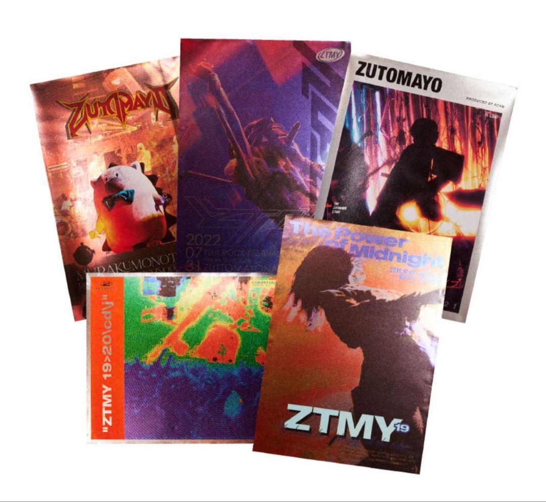 ずとまよ　ライブメタリックポスター 5 Set 2019-2023