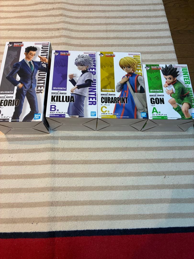 一番くじ　HUNTER×HUNTER ABCD賞セット