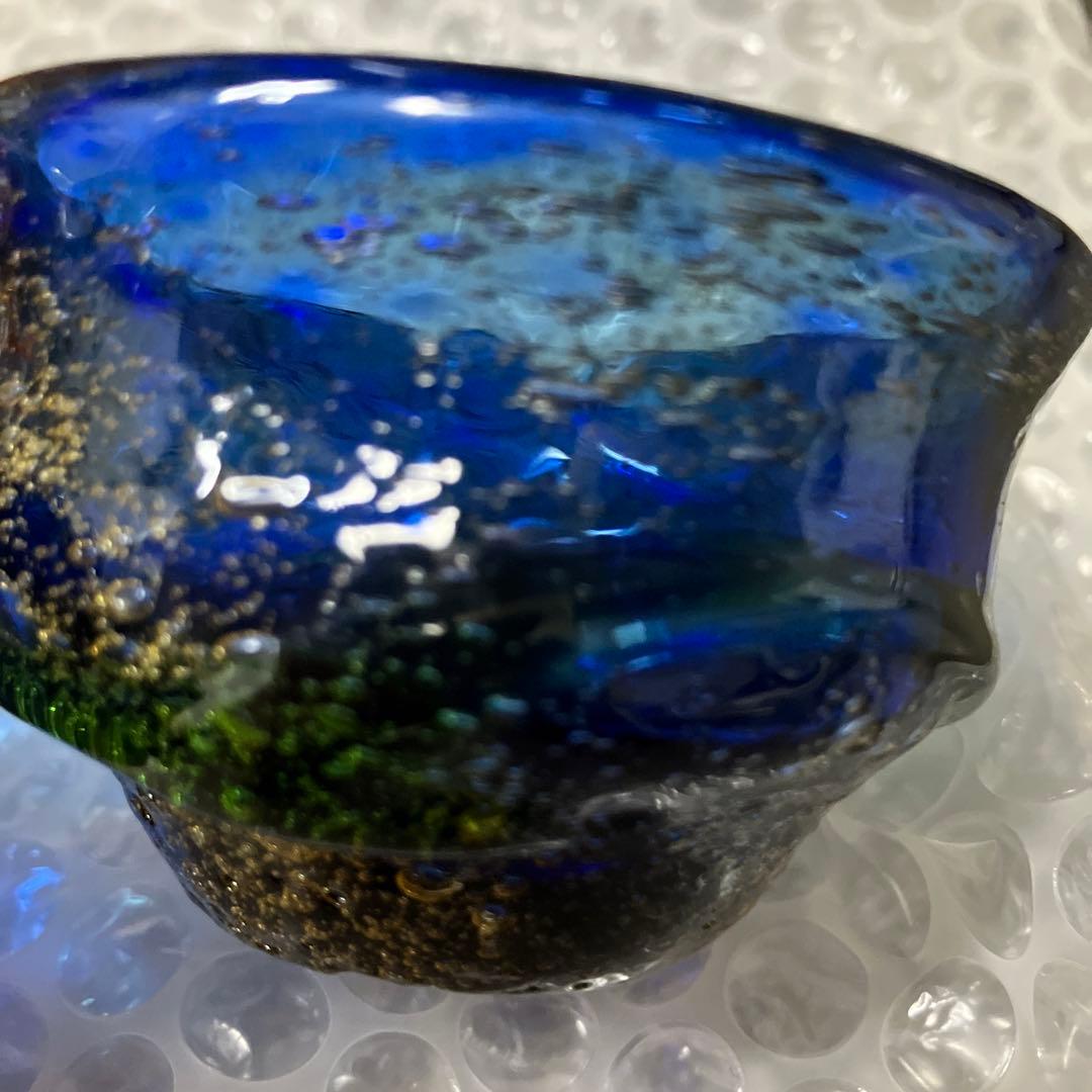 稲嶺盛吉　泡ぐい呑み2点