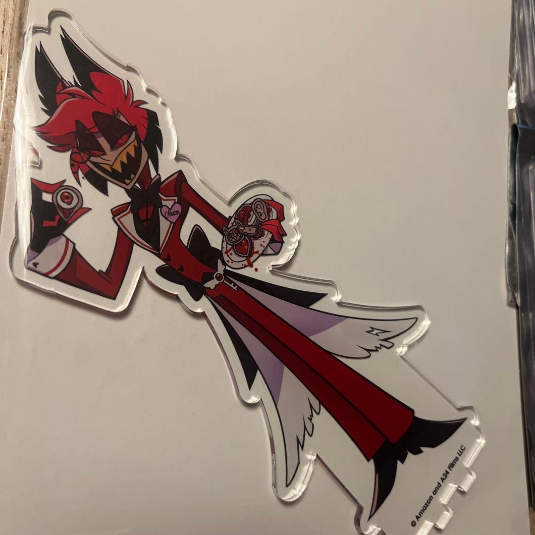 ハズビンホテル アニカフェ アラスター アクスタ アクキー デコケース　4点