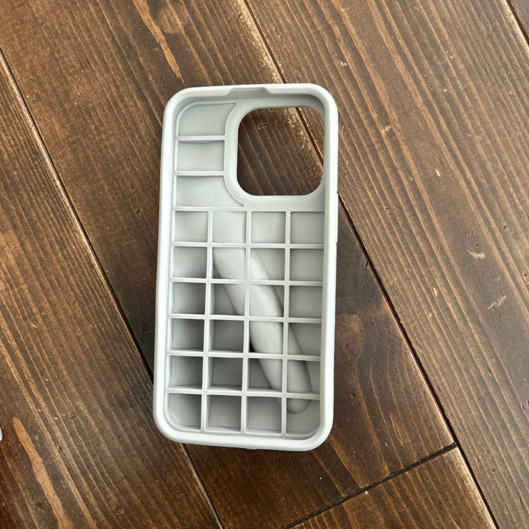 rhode グレー iPhone14proケース リップ　toast