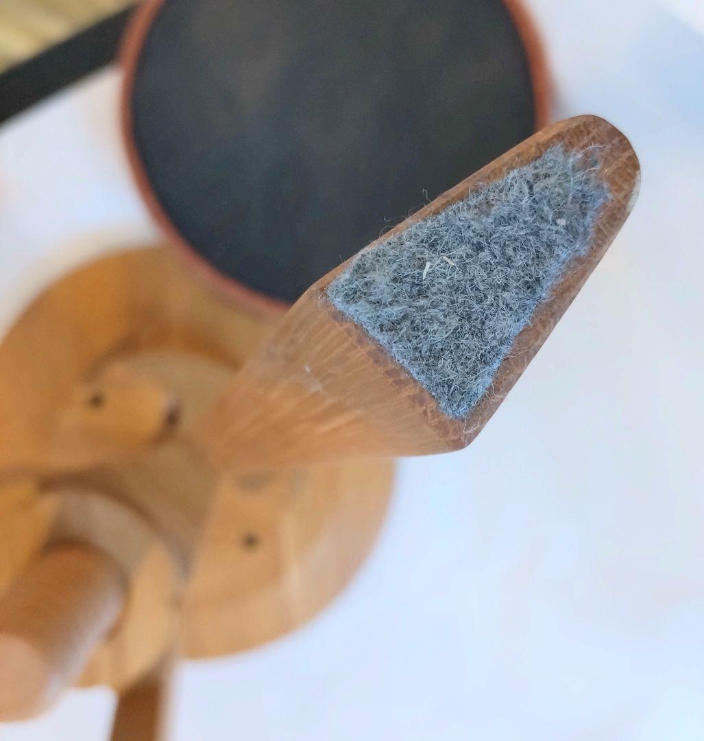 広松木工 LUME スツール スピンスツール オーク材