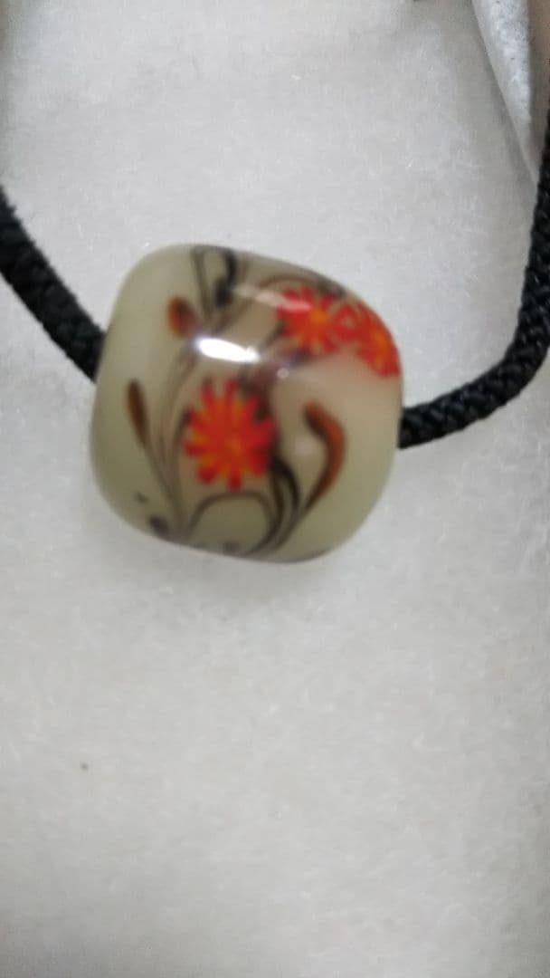 値下げ☆美品☆ トンボ玉 ネックレス