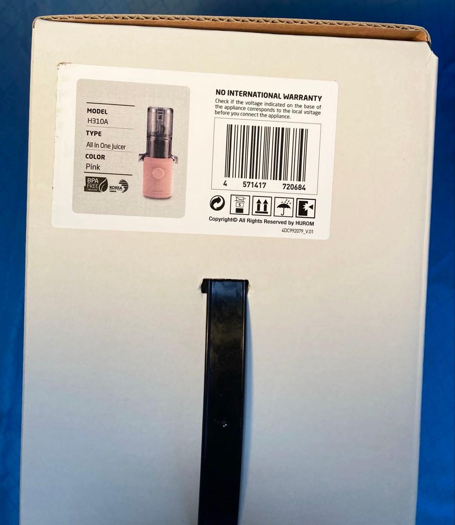 ヒューロム スロージューサー H310A サクラピンク　HUROM
