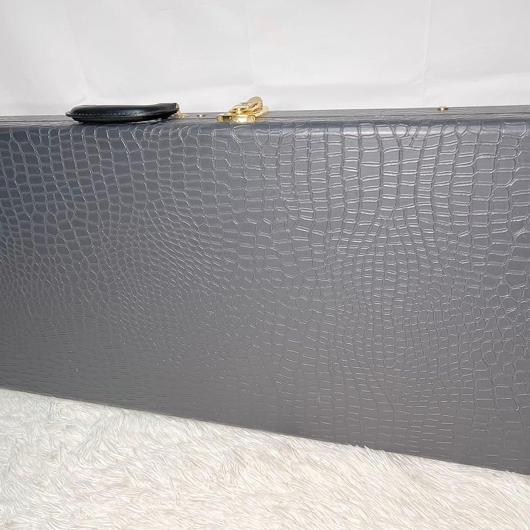 【美品】History 鰐革風 ベース用ハードケース