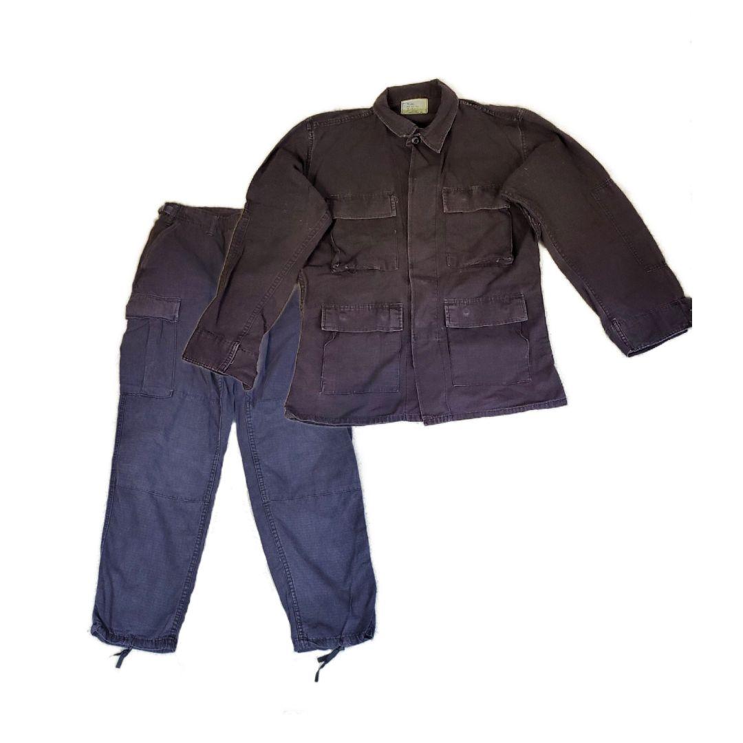 TRU SPEC BDU 黒 上下 S-R SMALL REGULAR サバゲー