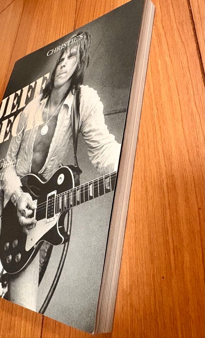 ジェフ・ベック　JEFF BECK クリスティーズギターオークション カタログ